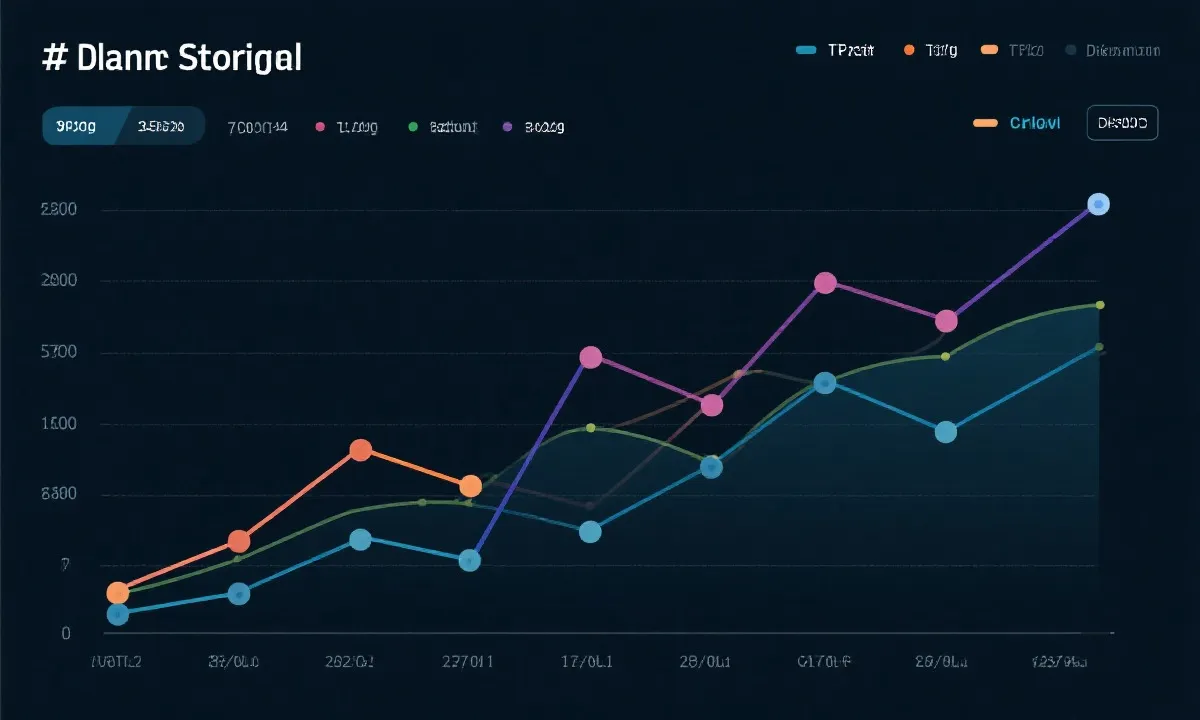趋势折线图预览